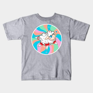 trippy drippy - Cute dark animal sheep Kids T-Shirt